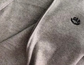 Gap女裝2025春季新款刺繡logo拉鏈立領長袖上衣修身開衫729463 灰色 S (160/80A)亞洲尺碼 曬單實拍圖