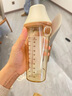 奶爸爸（Nicepapa）翻蓋吸管奶瓶一歲以上大寶寶300ml斷奶奶瓶寬口徑耐摔PPSU吸管杯 曬單實拍圖