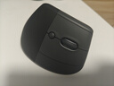 羅技（Logitech）Lift人體工學(xué)鼠標 垂直鼠標 小手鼠標 無(wú)線(xiàn)藍牙鼠標 3臺設備秒切換 帶Logi Bolt接收器 黑色 曬單實(shí)拍圖