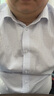 羅蒙（ROMON）格子襯衫男士短袖純棉D(zhuǎn)P免燙商務(wù)正裝中青年全棉格子半袖襯衣新款 EX20210 2XL 41 曬單實(shí)拍圖