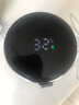 名銳（MINGRUI）玻璃杯水杯男士泡茶杯子大容量茶水分離智能防燙防摔定制LOGO 黑色500ML【摔碎終生保賠】 曬單實(shí)拍圖