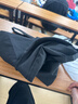 瑪仕福半身圍裙工作服 廚師西餐廳圍裙男女服務(wù)員餐飲廚房半截圍兜 黑色70cm(1件) 曬單實(shí)拍圖