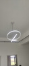 惠普餐廳燈全光譜護(hù)眼led吊燈簡約現(xiàn)代流行吧臺餐桌燈中山燈具包安裝 曬單實拍圖