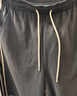 森馬（Semir）[商場(chǎng)同款]休閑褲女仿麻長(cháng)褲慵懶2025夏季新款撞色寬松闊腿褲 藍色調00488 L 曬單實(shí)拍圖
