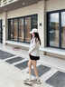 ASH女鞋2025新款拼色Addict老爹鞋潮流厚底增高復(fù)古休閑運(yùn)動(dòng)鞋 咖棕色 38 曬單實(shí)拍圖