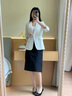紫魅俏薄款小西裝外套女夏季2025新款七分袖休閑今年流行超好看西服上衣 黃色單外套 M 曬單實拍圖