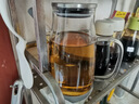 拜杰高硼硅玻璃油壺調料瓶防漏油瓶醬油瓶油罐小香油醬油醋壺600ml 曬單實(shí)拍圖