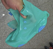 SooGree兒童防滑防水雨鞋套耐磨反復用卡通雨靴套易收納戶(hù)外旅行防潑水鞋 薄荷綠 250mm XXL（34-35碼） 曬單實(shí)拍圖
