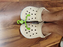 crocs卡駱馳貝雅卡駱班洞洞鞋|205089 冬日白/彩色-1LI 36/37(220mm) 曬單實拍圖
