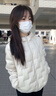 鴨鴨輕薄羽絨服女2025年冬季新款時(shí)尚休閑保暖連帽韓版百搭90絨外套 米色 M 曬單實(shí)拍圖