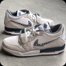 耐克（NIKE）Jordan官方耐克喬丹AJ312男子運(yùn)動(dòng)鞋秋季緩震低幫CD7069 124白/深藏青/淺灰/冷灰 42.5 曬單實(shí)拍圖