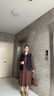 MsShe【不掉色牛仔馬甲套裝】大碼女裝2025秋裝胖mm顯瘦疊穿小衫 馬甲-原牛色25年10月18日到貨 2XL 曬單實(shí)拍圖