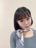 GIAVENTOLA真絲小方巾絲巾女士100%桑蠶絲印花緞面節(jié)日送人生日禮物圍巾禮盒 紫色花卉 曬單實拍圖