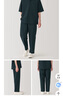 無印良品（MUJI）男式  易干 寬版錐形褲 男士長褲子 休閑褲男裝秋季  AE0Y5A4A 深藏青色 S （165/72A） 曬單實拍圖