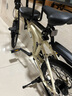 Jeep吉普折疊自行車(chē)20寸男女便攜城市通勤折疊車(chē)輕量騎行親子車(chē)-L200 胡椒白【經(jīng)典款】 20寸（建議身高145-185CM） 7速 曬單實(shí)拍圖