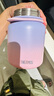 膳魔師（THERMOS）噸噸桶泡泡大肚杯316L不銹鋼便攜大容量保溫杯生日禮物TEMA 夢幻泡泡配杯帶+吸管 950ml 曬單實拍圖