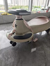貝易（BEIE）典藏扭扭車 1-6歲寶寶搖搖車大人可坐寶寶禮物聲光音樂(lè)款 云母灰 曬單實(shí)拍圖