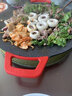 摩樂(lè )佳烤肉鍋電烤盤(pán)家用多用途電燒烤爐麥飯石少煙不粘烤肉盤(pán)插電烤盤(pán) 28CM口徑【適用1-3人/800W】 1層 曬單實(shí)拍圖