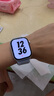 Apple/蘋果 Watch Series 10 智能手表GPS款42毫米銀色鋁金屬表殼青云色回環(huán)式運動表帶MX1L3CH/B 曬單實拍圖