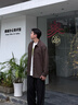 gxg.jeans男裝  不規則門(mén)襟設計簡(jiǎn)約休閑長(cháng)袖襯衫 25年秋新品 深咖色 L (175) 曬單實(shí)拍圖