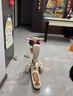 德國兒童滑板車扭扭車六一兒童節(jié)禮物新款男女寶寶可騎可坐溜溜車 標配/藍橙【音樂燈光+一鍵折疊+ 曬單實拍圖
