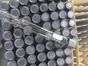 WENTE玻璃試管水解離心管螺紋口 加厚試管圓底生物化學實驗室專用高硼硅玻璃耐高溫  16*100mm【10支】 【容量15mL】16*100mm+實心蓋墊（5支） 曬單實拍圖
