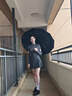 小米之家生態(tài)鏈同款全自動(dòng)傘加強傘骨雨傘太陽(yáng)傘防紫外黑膠防曬遮陽(yáng)傘 360骨黑膠全自動(dòng)【黑色】 曬單實(shí)拍圖
