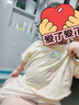 巴拉巴拉寶寶短袖t恤嬰兒女童上衣2025夏裝甜美網(wǎng)紗拼接時髦209225117004 曬單實(shí)拍圖