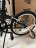 大行（DAHON）經典D6折疊自行車20英寸6速成人休閑單車 KBC061 麗面黑 曬單實拍圖