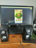 木紋有線音箱USB電腦音箱臺式機筆記本音響家用迷你電視小喇叭 黑木紋 一對 曬單實拍圖