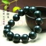 印象眸【新年禮物】和田玉手串男女款青玉圓珠單圈玉石手鏈 曬單實(shí)拍圖