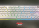 CHERRY櫻桃 MX10.1 機械鍵盤 無線鍵盤 游戲鍵盤 RGB燈效 超薄機身 合金外殼 銀色 矮紅軸 曬單實拍圖
