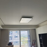 歐普（OPPLE）全光譜護(hù)眼吸頂燈客廳燈智能LED照明燈具簡約現(xiàn)代包安裝 光Xpro黑 曬單實(shí)拍圖