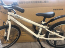 京東京造行云兒童自行車(chē)6-8-10-12歲青少年山地車(chē)男女孩20寸山野白 曬單實(shí)拍圖