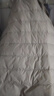 雪中飛經(jīng)典新款基礎(chǔ)舒適輕薄羽絨便捷短款保暖羽絨小馬甲輕盈便攜舒適 淺亞麻|7100-女 M 165/88A 曬單實拍圖