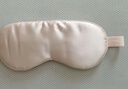 BDAC 真絲睡眠眼罩 桑蠶絲遮光透氣睡眠男女通用睡覺(jué)午睡旅行 香檳金 曬單實(shí)拍圖