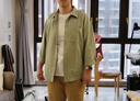 馬克華菲高端長袖襯衫外套男士2025秋季新款日系潮牌翻領(lǐng)休閑百搭上衣男款 曬單實(shí)拍圖