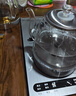豐谷全自動(dòng)上水電熱水壺 茶臺燒水壺 家用辦公嵌入式茶桌茶幾一體機茶具電茶爐套裝 1L （37*20cm）底部雙加水拉絲銀-三件套 曬單實(shí)拍圖