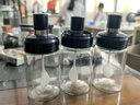 星坊玻璃鹽罐燒烤調(diào)料瓶勺蓋一體家用密封收納放鹽瓶白糖罐4只裝 曬單實拍圖