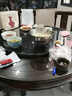 法仕賓全實(shí)木印尼紫檀木中式餐桌椅組合雕花圓形吃飯大圓桌子帶轉(zhuǎn)盤家用 1.4米一桌6椅+3C玻璃+實(shí)木轉(zhuǎn)盤 曬單實(shí)拍圖