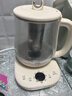小熊（Bear）養生壺 1.5L煮茶壺煮茶器 玻璃花茶壺 316不銹鋼恒溫水壺燒水壺電熱水壺 YSH-E15M1 曬單實(shí)拍圖