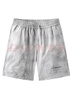 森馬（Semir）休閑短褲男廢土風(fēng)臟臟褲2025夏季新款寬松直筒工裝褲潮流印花 灰色調00422 L 曬單實(shí)拍圖