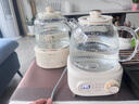 九陽(yáng)（Joyoung）凈萃全玻璃0膠水養生壺  辦公室多功能煮茶器花茶壺 燒水壺恒溫電熱水壺 24h預約保溫 1L WY107 曬單實(shí)拍圖