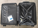 美旅（AMERICAN TOURISTER）條紋設計行李箱輕便耐用拉桿箱大容量密碼鎖旅行箱20英寸登機箱 黑色 TX8 09001 20英寸 曬單實拍圖