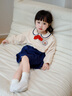幼歌（YOUGE）嬰幼兒秋季卡通小熊衛(wèi)衣柔軟舒適褲子童趣學(xué)院風(fēng)多件套 炒米（衛(wèi)衣） 90 cm 曬單實(shí)拍圖