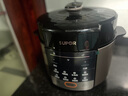 蘇泊爾（SUPOR）電壓力鍋5升大容量家用電高壓鍋雙膽高壓電飯鍋煮飯煲湯多功能電飯煲智能預約開(kāi)蓋收汁大功率 【一鍋雙膽】 5L 可疊放收納 曬單實(shí)拍圖