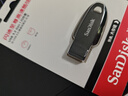 閃迪（SanDisk）128GB USB3.2 U盤 CZ550黑色 讀速100MB/s 安全加密 數(shù)據(jù)恢復(fù) 學(xué)習(xí)辦公電腦車載 高速大容量優(yōu)盤 曬單實拍圖
