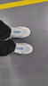 回力男鞋夏季透氣網(wǎng)面小白鞋鏤空涼鞋運動板鞋男 白藍色  40  曬單實拍圖