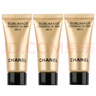 香奈兒（Chanel）粉底液小樣 奢華精萃粉底液 金磚粉底液BR12# 5ml*3個(gè) 曬單實(shí)拍圖