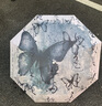 WCZ德國中式蝴蝶雨傘清涼輕巧全自動折疊防曬太陽傘晴雨兩用女遮陽傘 三折自動-新中式蝴蝶 曬單實拍圖